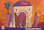 Mary and Joseph lived in Nazareth. One day, an angel called Gabriel visited Mary.