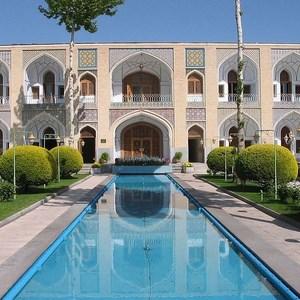 aspx Yazd : Dad International (Hotel) 3 nights Hotel Dad is located at the heart of the historic city of Yazd and is among Yazd's most famous structures and establishments.