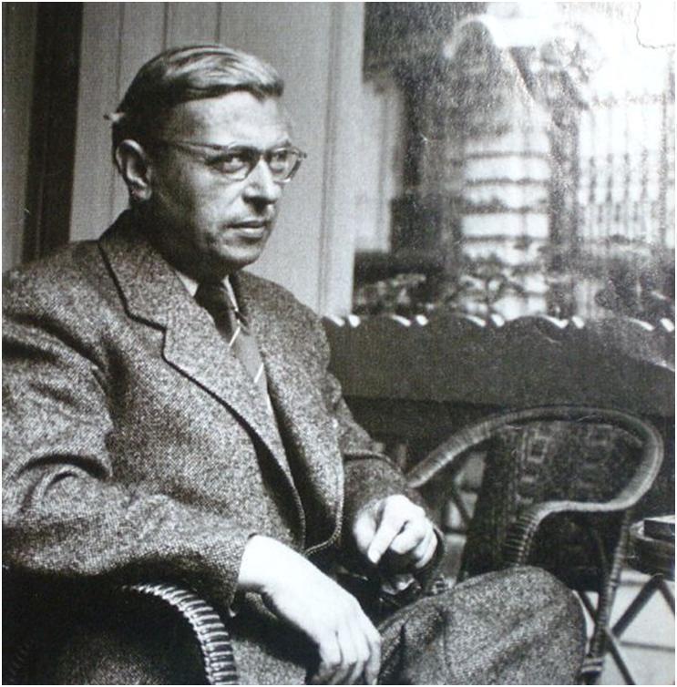 Name of theory is derived from Jean Paul Sartre s claim that: Existence comes before essence.