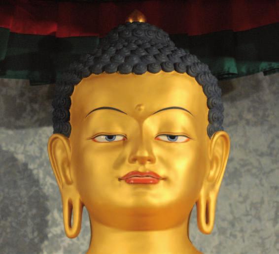 Designed by Venerable Geshe Kelsang Gyatso and constructed under his supervision, this statue