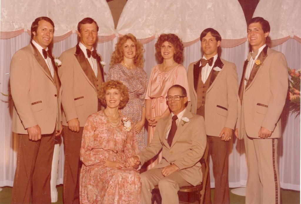 Leland & Louise Coleman Family 1974