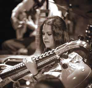 Saraswathi Ranganathan is a versatile Veena artiste with a dynamic track record of individual and collaborative performances, workshops, as well as teaching assignments at prestigious venues across