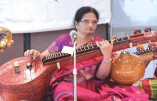 She is the only Veena player of our times who is carrying forward the Emani legacy.