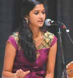 Nitya has performed extensively and presented solo featured Veena Concerts in various music festivals across USA and India including SAPNA, Marghazi utsavam, Sayanotsavam by Sri Balaji Temple and