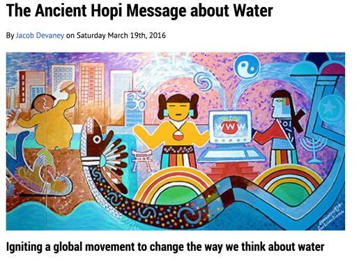 Resources http://upliftconnect.com/hopi-message-about-water/ Water Science Water 4 Phases / States of Matter 1. Liquid 2. Gas 3. Solid (Ice) 4.