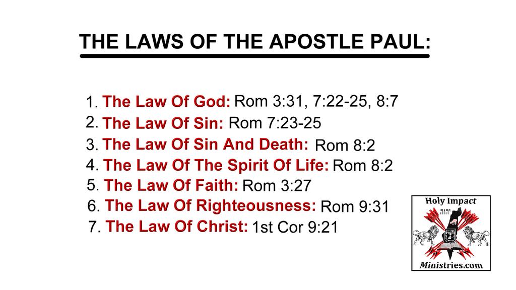 The truth of the matter is that Paul always taught in favor of the Law of God, and he himself was