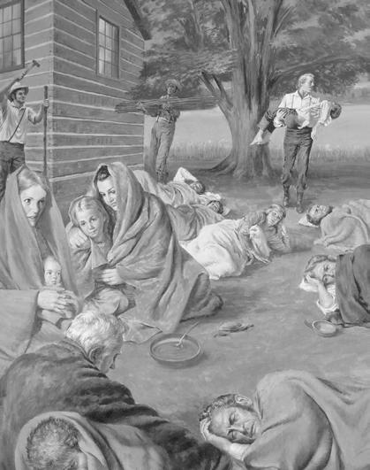 KABANATA 14 Noong Hulyo 22, 1839, pinuntahan ni Propetang Joseph Smith ang mga maysakit sa Commerce, Illinois, at Montrose, Iowa, at pinagaling sila sa pamamagitan ng kapangyarihan ng priesthood.