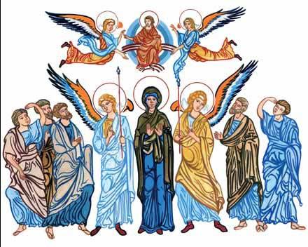 At Pentecost the presence of Mary was also a Eucharistic and