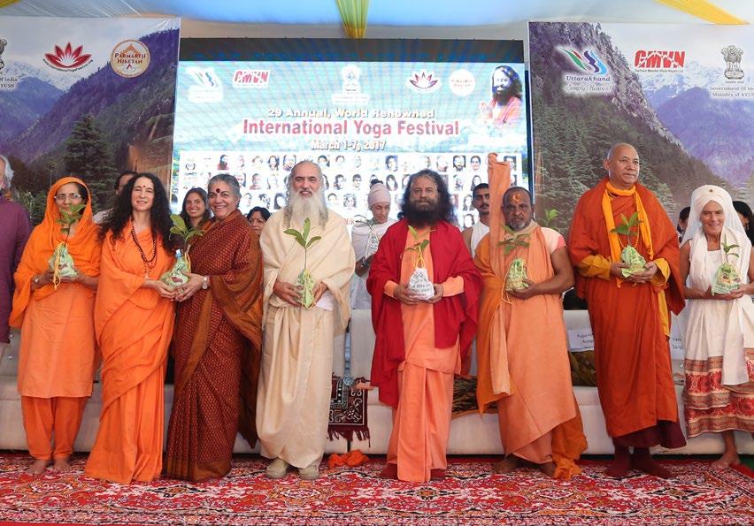DAY 2 Historic Addresses of Hon ble Prime Minister to Yogis from 101 Nations during the International Yoga Festival at Parmarth Niketan To watch Modiji s full speech click HERE!