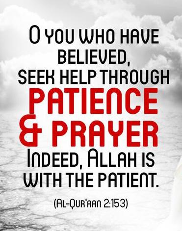 Indeed, Allah reminds us that many people before us have suffered and had their faith tested; so too will we be tried and tested in this life.