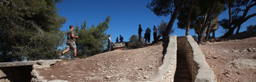 Thursday, April 19 Yom Ha atzmaut / Departure After breakfast and hotel checkout, begin your day with one of the following activities: Tour Ammunition Hill and follow in the footsteps of the soldiers