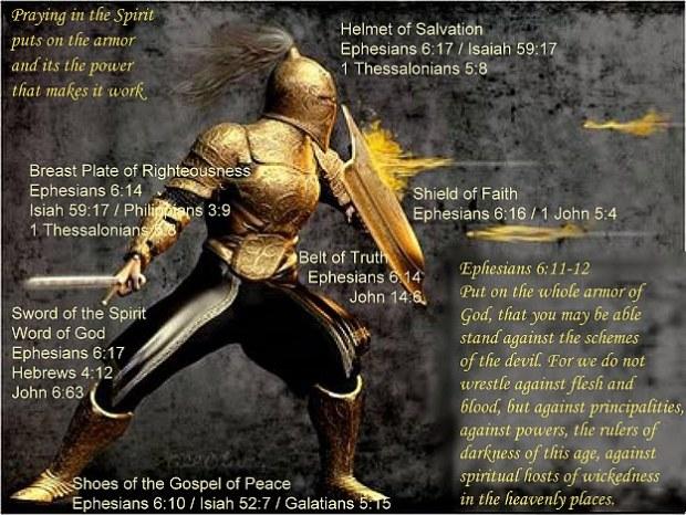 This Means You!!! Prepare for War Instead of study questions, take some time before class and prayerfully think about practical ways you can put on God s armor in your own life.