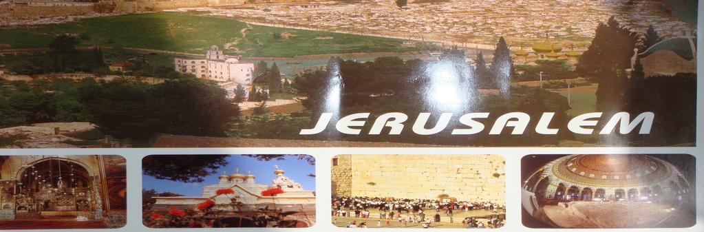 DAY 05: January12 JERUSALEM - OLD CITY Today we visit the Old City of Jerusalem.