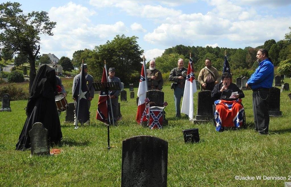 Black Rose Society We, as members of the Black Rose Society are charged with the task of showing honor to our Confederate soldiers during special events