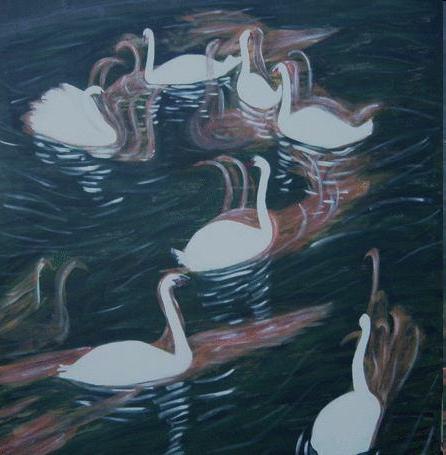 Seven swans --