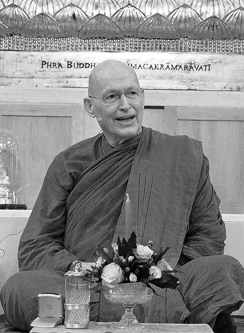 Goodbye forever Luang Por Sumedho The following has been distilled from the last Dhamma Talk Luang Por gave to the Amaravati community before his departure Today was a busy day.
