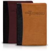 Pricing available till July 31st Two-fold LuxLeather Bible Case (black) This Bible case has an interior credit card organizer, a notepad slot,