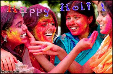 Festivals: Holi Holi is the Festival of colors.
