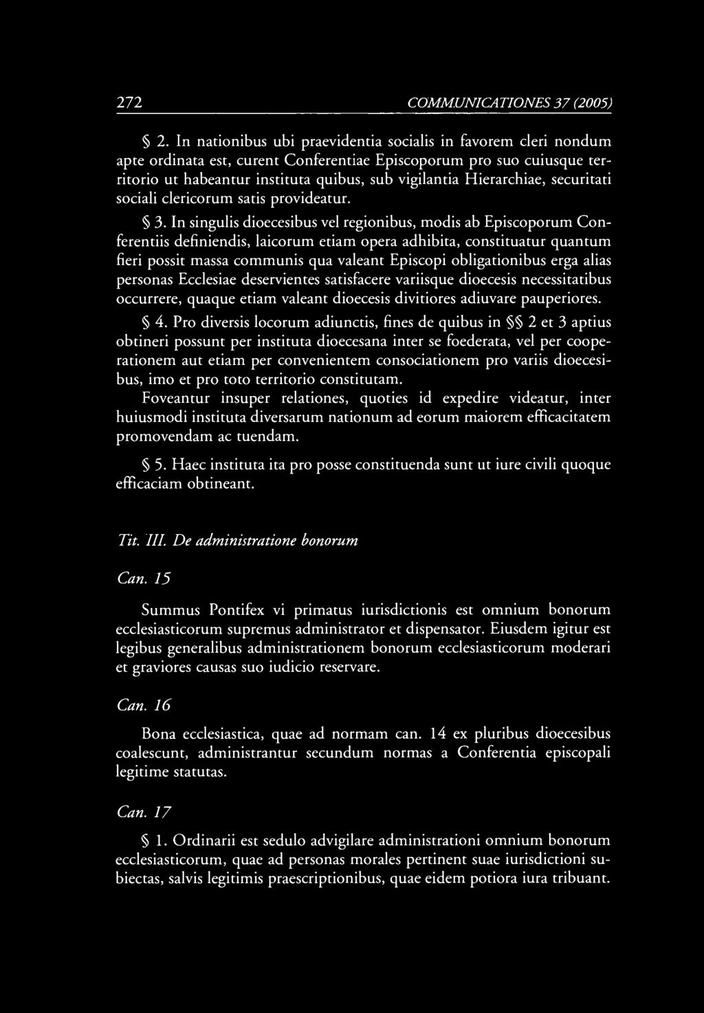 272 COMM UNICA TION ES 37 (2005) 2.