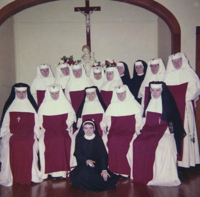 Novitiate Group at the time of the 50th Anniversary of our London Foundation May 1, 1963 During this time the world experienced the ravages of two World Wars, the years of the Great Depression and