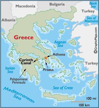 A Grecian city, on the isthmus which joins the Peloponnesus