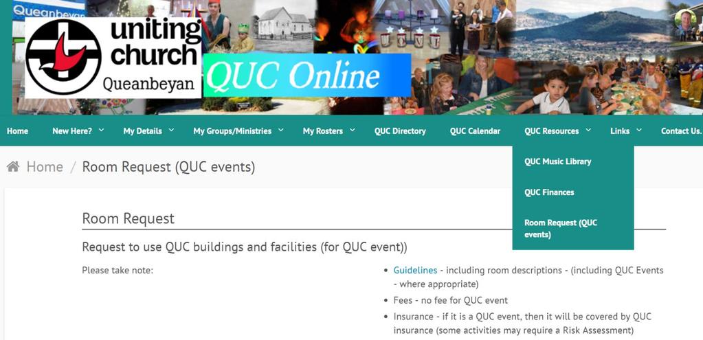 QUC Online QUC Online is our online information management system.
