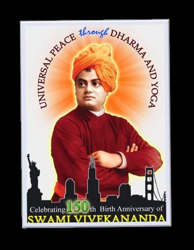 DHYAN YATRA SWAMI VIVEKANADA Swami Vivekananda, was born as Narendra Nath Datta on January 12, 1863 on the most auspicious day of Hindu calendar, Makarsamkranti.