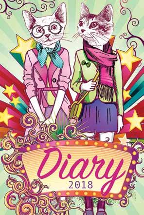 School Diary for Boys 2018 ISBN: 978-1-4153-3649-6 (English) ISBN: 978-1-4153-3650-2