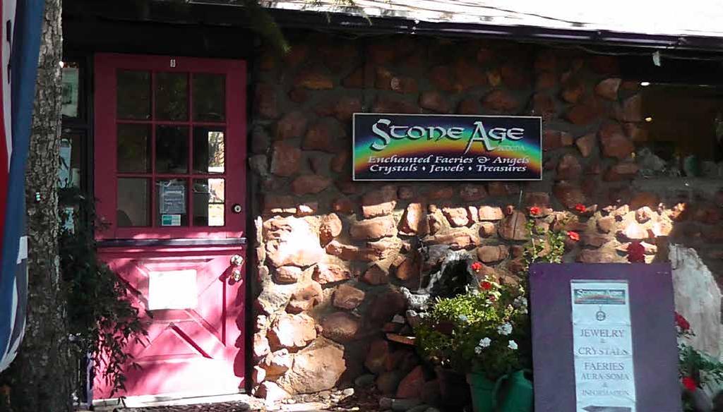 Heading into West Sedona from Uptown, you'll see Stone Age on your left at 1385 W. State Route 89A.