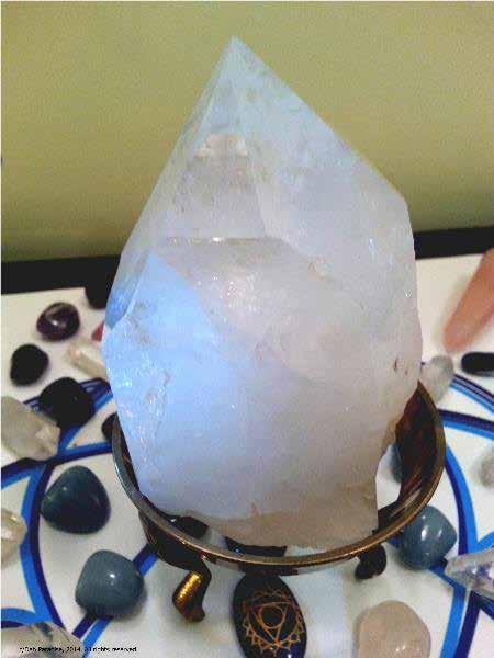 Now, there is so much more specificity in the communication and flow of energy. I work directly and intimately with crystals every day.
