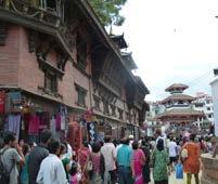 Kathmandu Durbar Square Sights Our first excursion was to the Kathmandu Durbar Square, a term we were to learn refers to the complexes of ruling