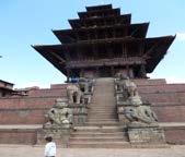 Bhaktapur is on the outskirts of Kathmandu and was once a
