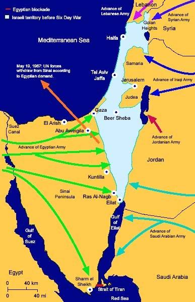 MAY 1967 The Six-Day War: May-June 1967 The Six Day War was the first major Arab attempt since 1948 to destroy Israel.