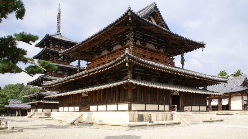 Chinese Cultural Influences: art and Architecture (and Buddhism) Hōryū-ji