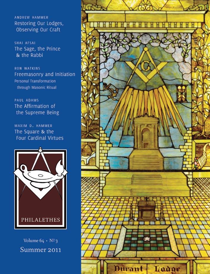 PHILALETHES The Journal of Masonic Research & Letters http ://www.freemasonry.