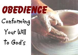 Obedience The Christian life is one of learning to lay down our will and to joyfully serve in obedience. In Kairos, that obedience starts with Christ, of course.