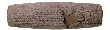 Cyrus Cylinder Which States the policy of Cyrus to return captives to their homelands and to aid in restoration of their temple. Medo-Persia, referred to in the Bible symbolically as a bear (Dan.