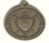 Devotion to the Three Persons of the Earthly Trinity Pictured here is the back of the Our Lady of America Medallion as given to Sister Mildred (Mary Ephrem) Neuzil.