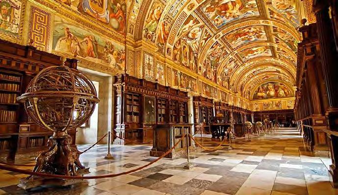 The Escorial comprises two architectural complexes of great historical and cultural significance: the royal monastery itself and La Granjilla de La Fresneda, a royal hunting lodge and monastic