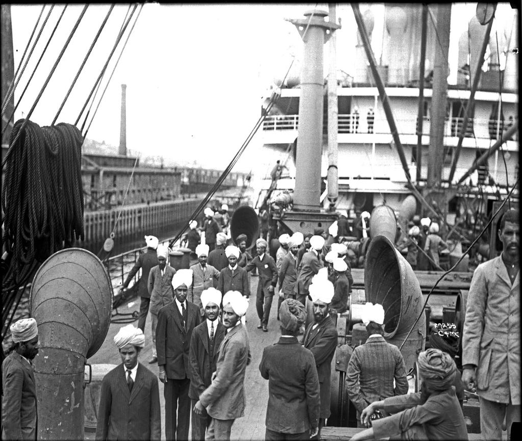 Sikhs first migrated to the United States in the late 19th century, settling mainly on the west coast, and working as farmers and laborers.