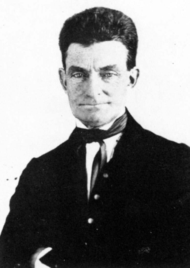 NATIONAL ARCHIVES This photograph of John Brown was taken by a Washington, D.C. portrait photographer in 1850, a year after Brown and his family first moved to North Elba.