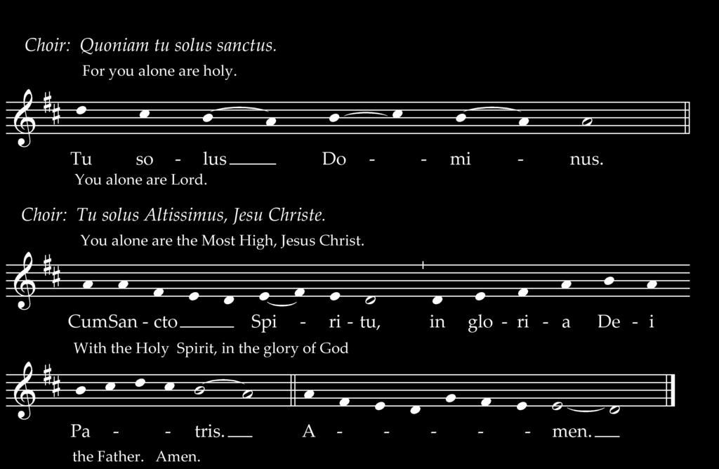 Liturgy of the Word Word and Song