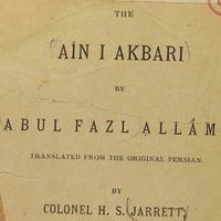 Akbar Nama and Ain -i Akbari Akbar told his friend to write a history of