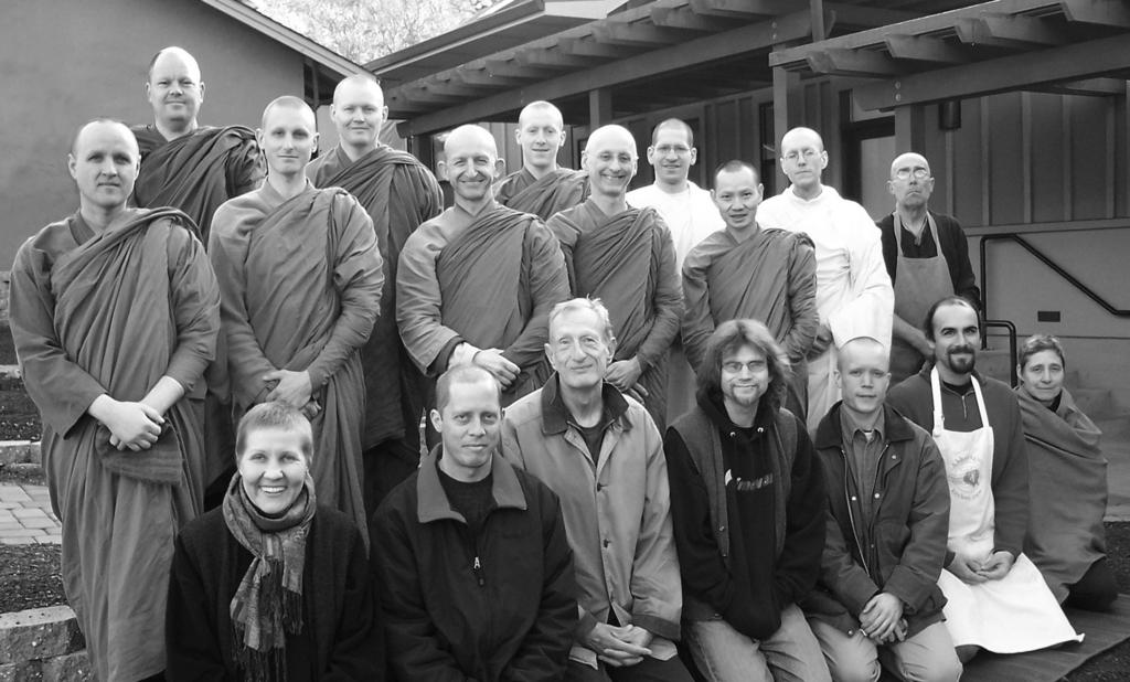 Abhayagiri monastic community with 2007 Winter Retreat crew The second solar system is known as a stand-alone system because it has batteries and is like a miniature power plant.