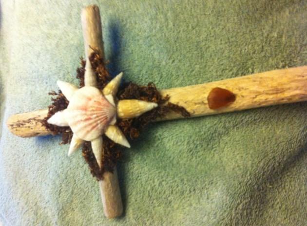 A remembrance of Hawaii Unique crosses made of driftwood, sea glass and shells by a Hawaii artist are available here at St. Augustine after Mass or in the parish office during office hours.