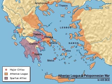 The Peloponnesian War Table of Contents Notes Athen s Delian League
