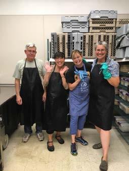 THE MISSION OF THE IMMACULATA Issue 12 8 MI News News from Bremerton, Washington MI members doing dishes after a community meal our parish host once a week.