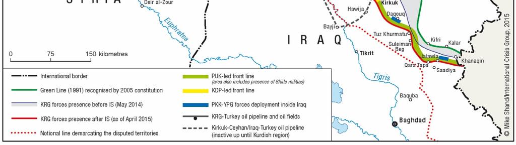 32 Appendix A: Map of Kurdish