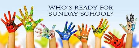 Sunday School Begins September 10th! Welcome back! After a relaxing summer break, we are ready to gear up for an exciting year of Sunday School!