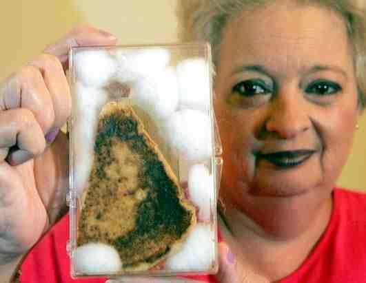 The most well known sighting is the Virgin Mary grilled cheese sandwich found by Diana Duyser of Florida. Mrs.